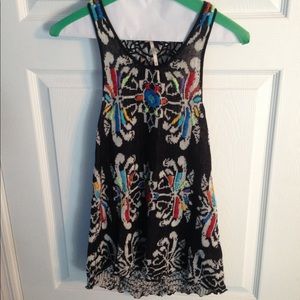 Free People Knit Colorful Tank top